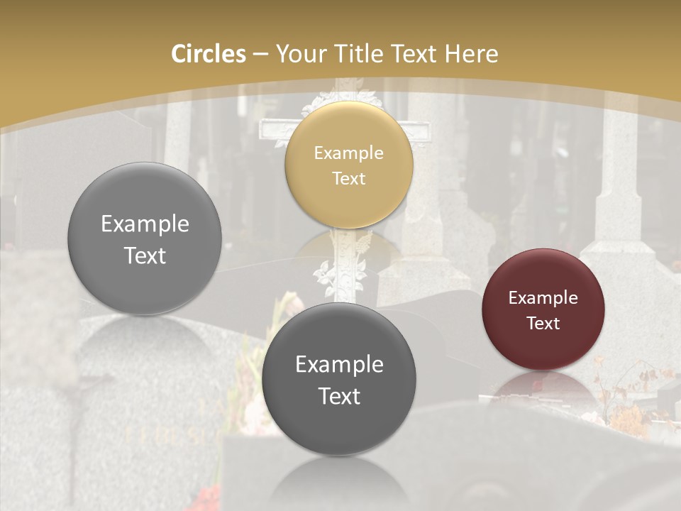 Concession Mortuary Ossuary PowerPoint Template