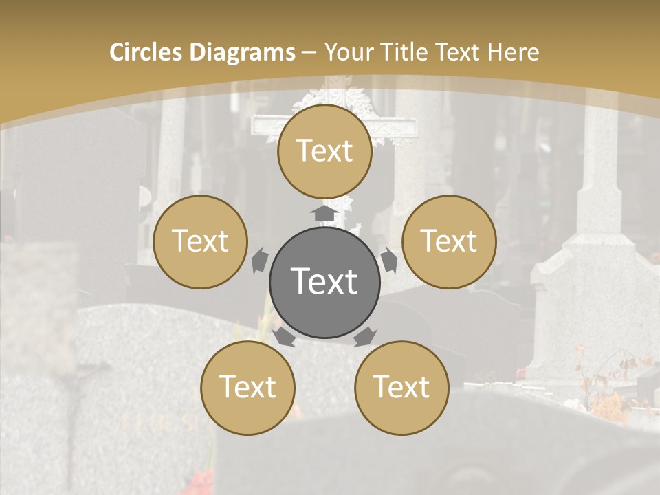 Concession Mortuary Ossuary PowerPoint Template