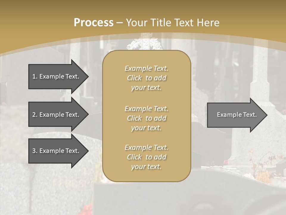 Concession Mortuary Ossuary PowerPoint Template