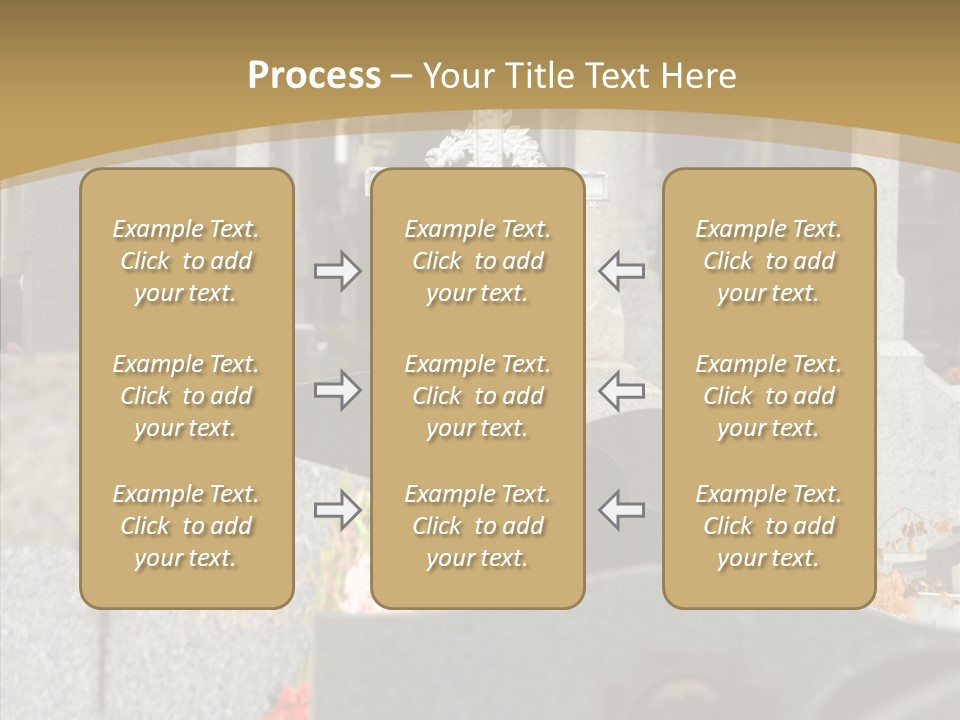 Concession Mortuary Ossuary PowerPoint Template