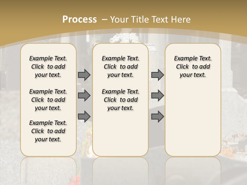 Concession Mortuary Ossuary PowerPoint Template