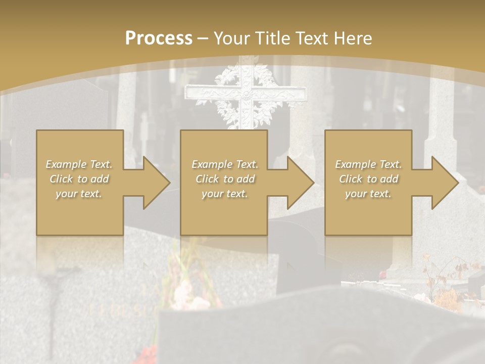 Concession Mortuary Ossuary PowerPoint Template