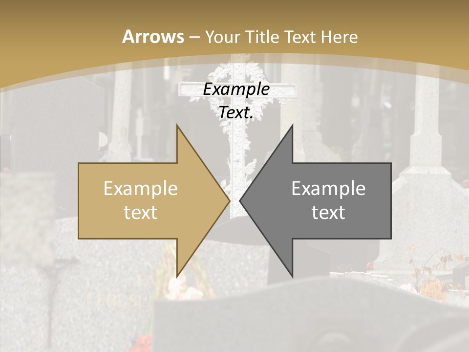 Concession Mortuary Ossuary PowerPoint Template