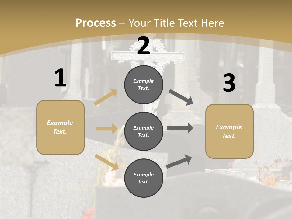 Concession Mortuary Ossuary PowerPoint Template