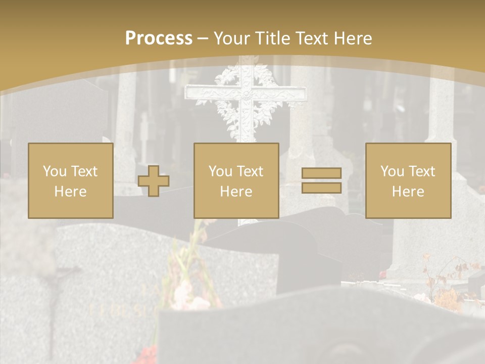 Concession Mortuary Ossuary PowerPoint Template