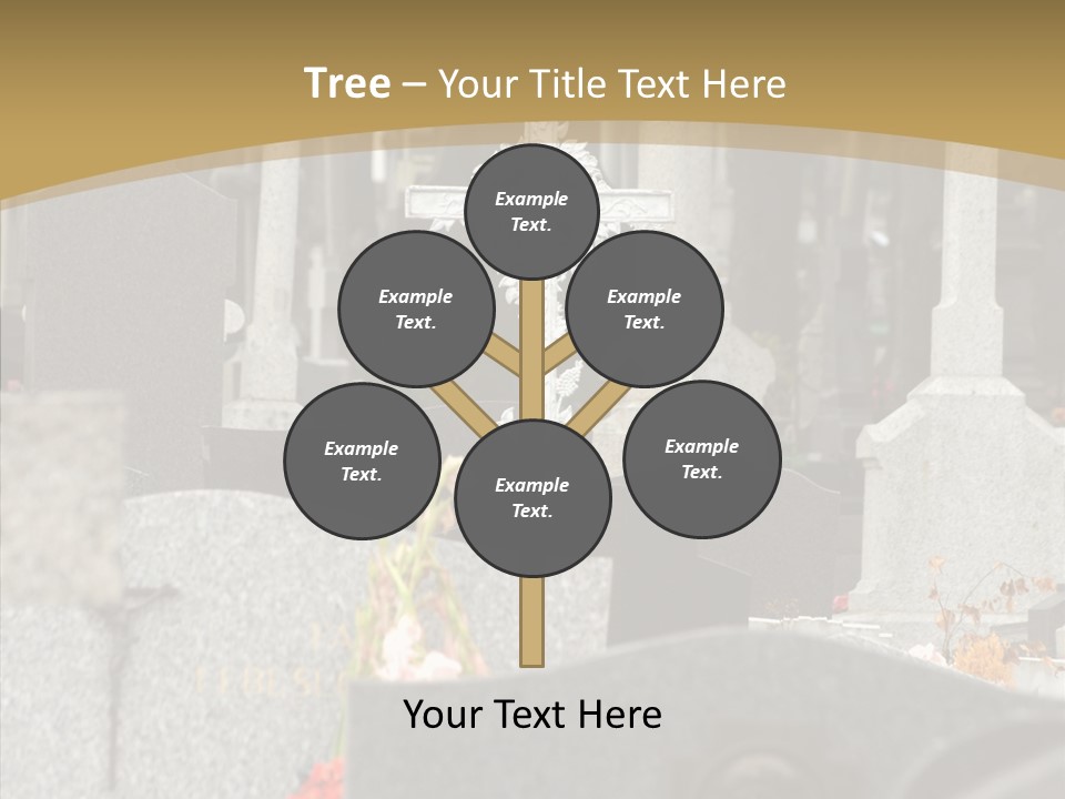 Concession Mortuary Ossuary PowerPoint Template