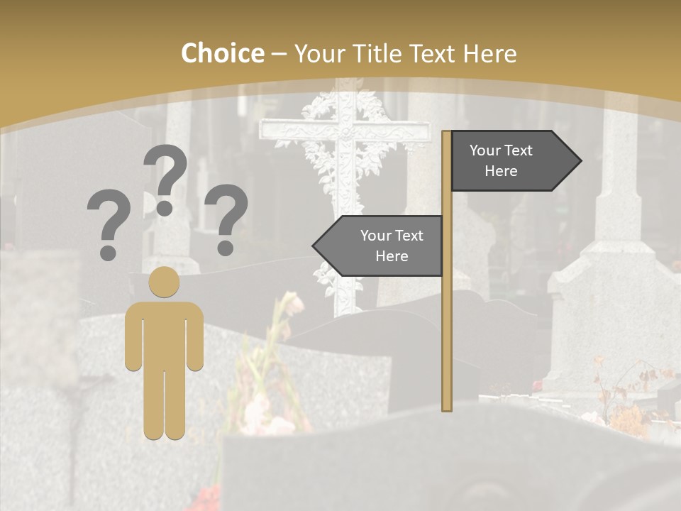 Concession Mortuary Ossuary PowerPoint Template