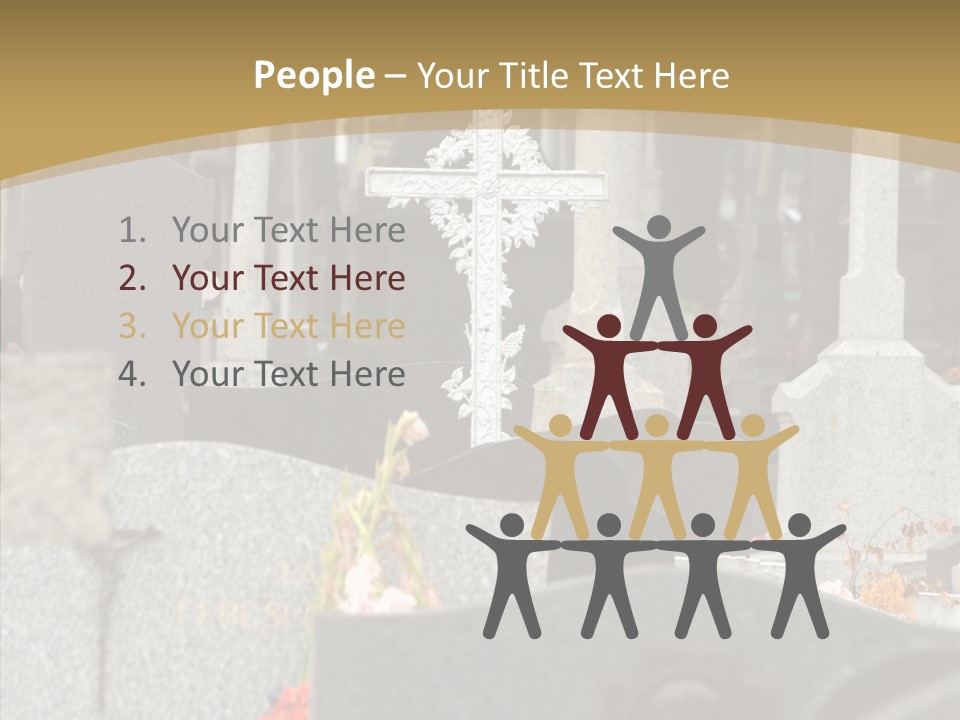 Concession Mortuary Ossuary PowerPoint Template