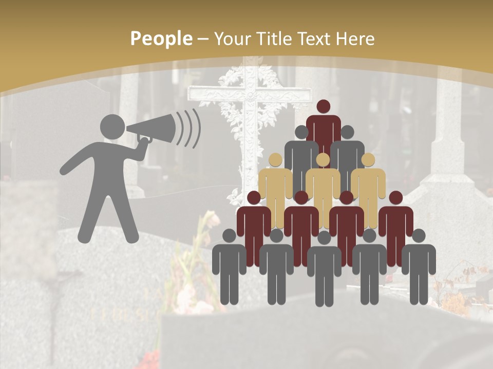 Concession Mortuary Ossuary PowerPoint Template