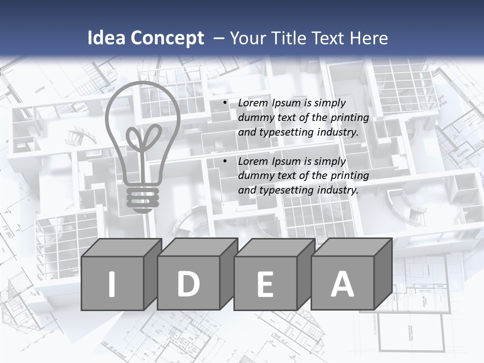 Future Move Pavilion PowerPoint Template