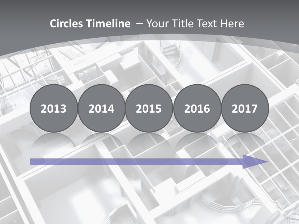 Framework Chalet Map PowerPoint Template