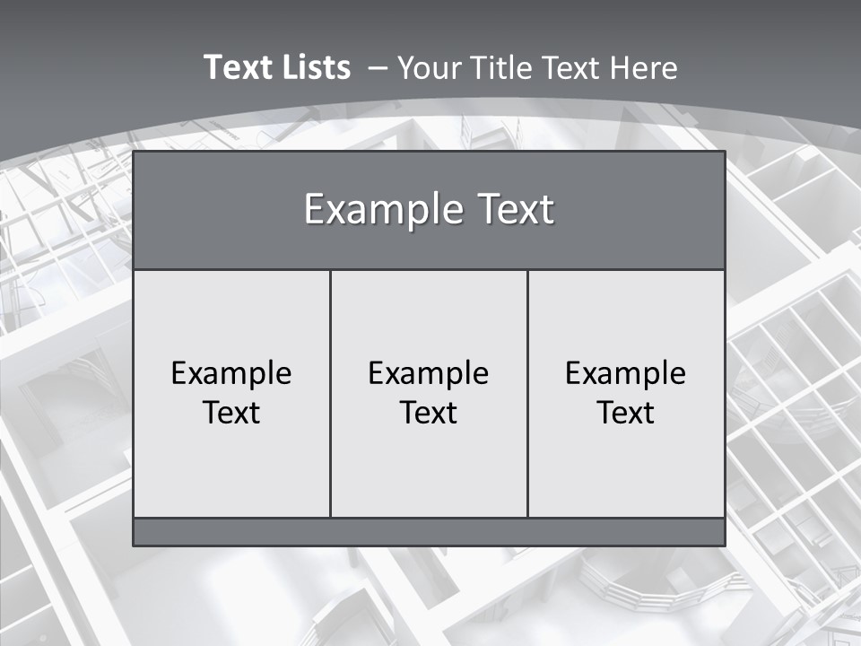 Framework Chalet Map PowerPoint Template