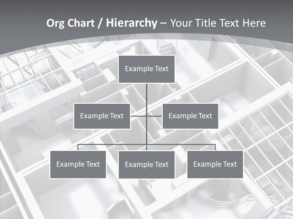 Framework Chalet Map PowerPoint Template
