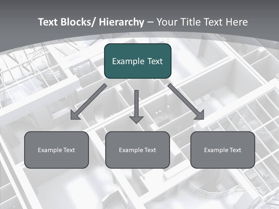 Framework Chalet Map PowerPoint Template