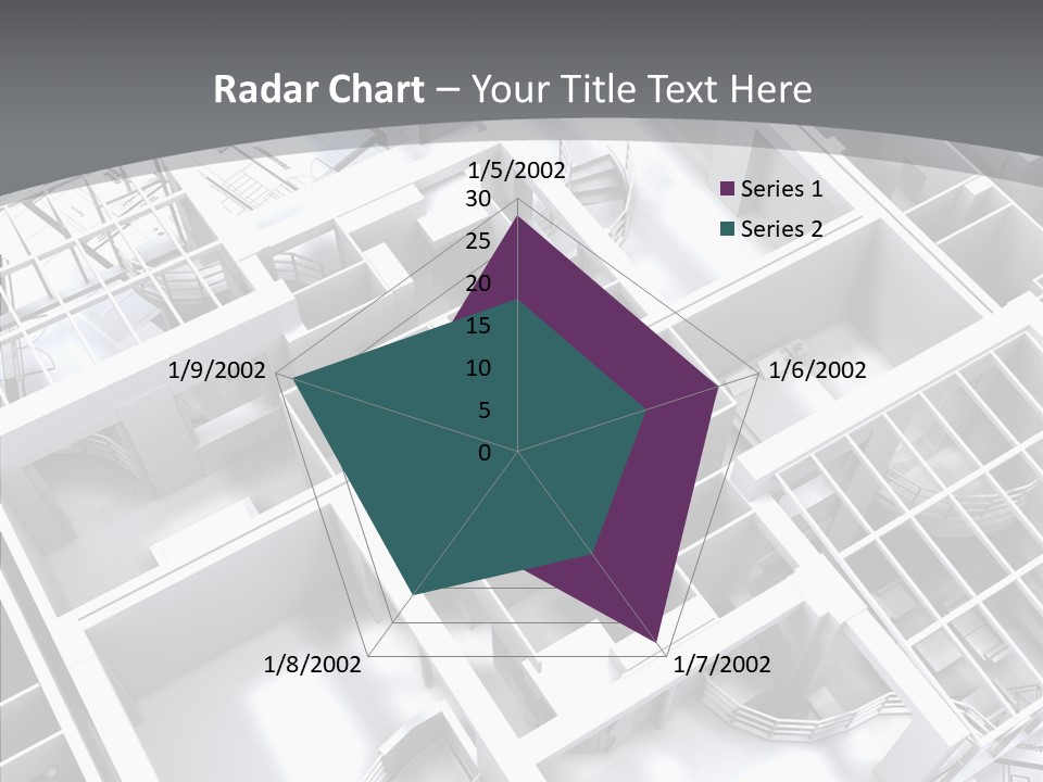 Framework Chalet Map PowerPoint Template
