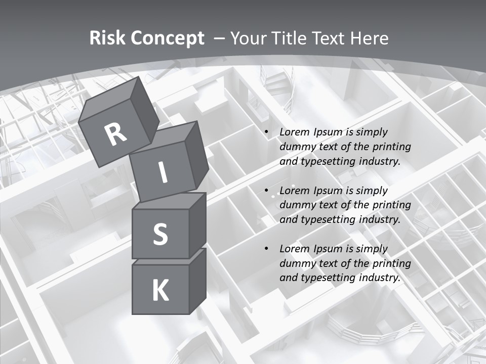 Framework Chalet Map PowerPoint Template