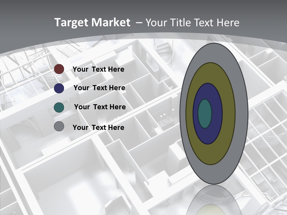 Framework Chalet Map PowerPoint Template
