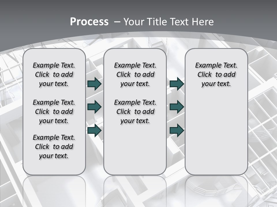 Framework Chalet Map PowerPoint Template