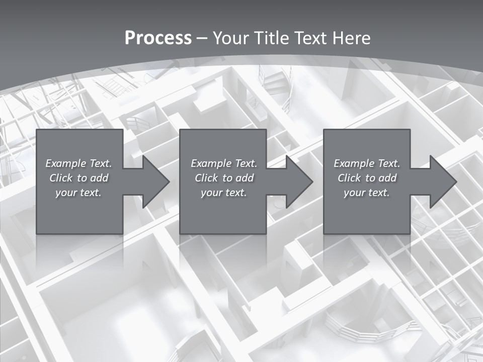 Framework Chalet Map PowerPoint Template