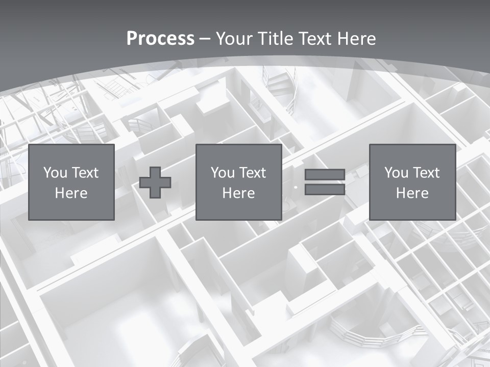 Framework Chalet Map PowerPoint Template
