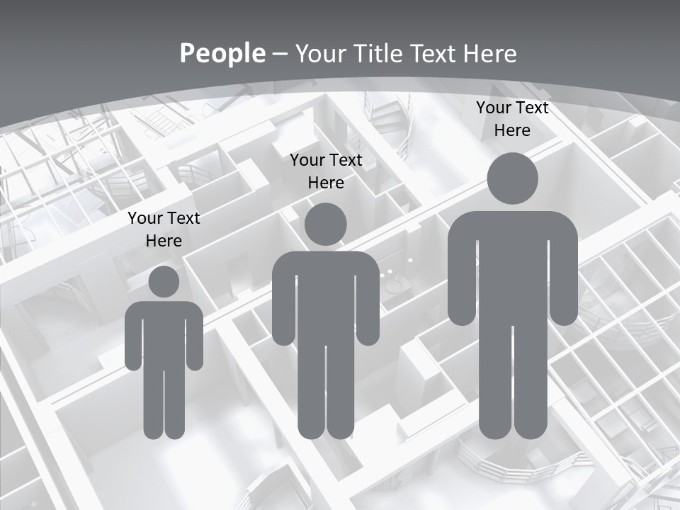 Framework Chalet Map PowerPoint Template
