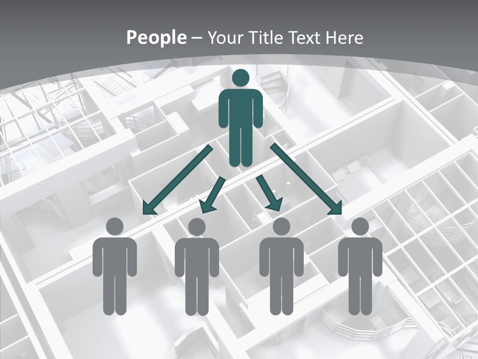 Framework Chalet Map PowerPoint Template