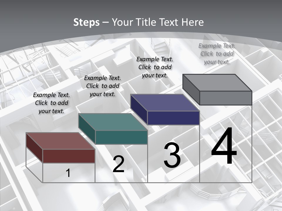 Framework Chalet Map PowerPoint Template