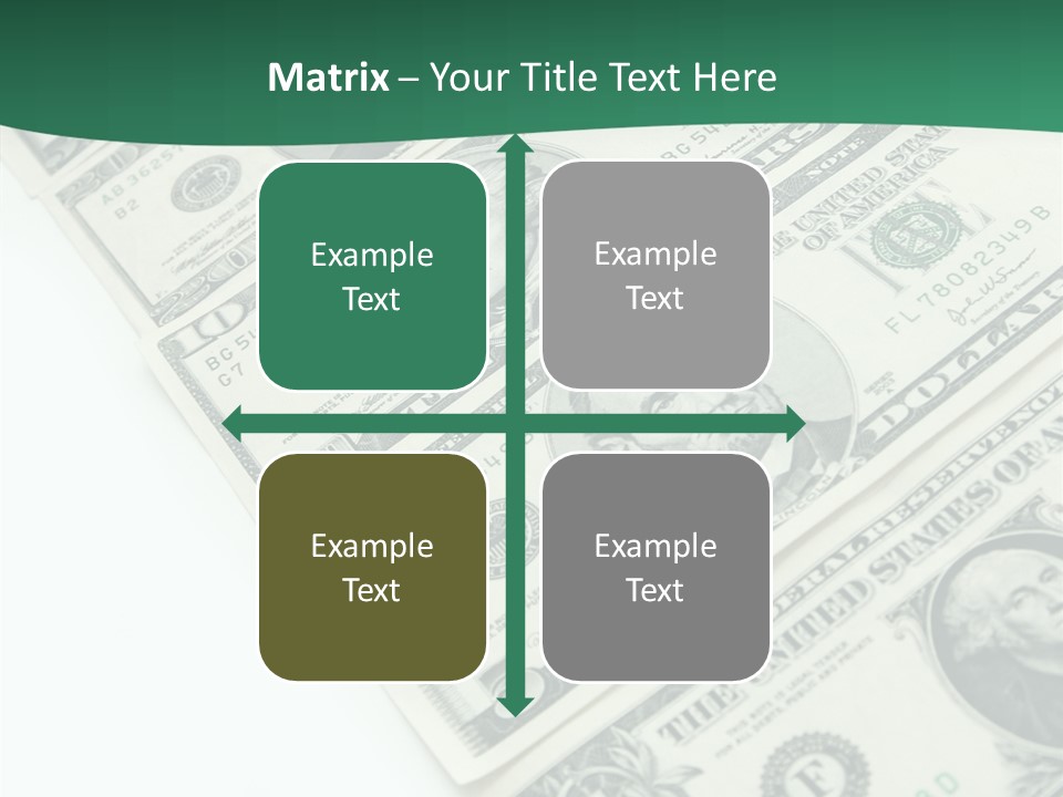 Buck Income Success PowerPoint Template