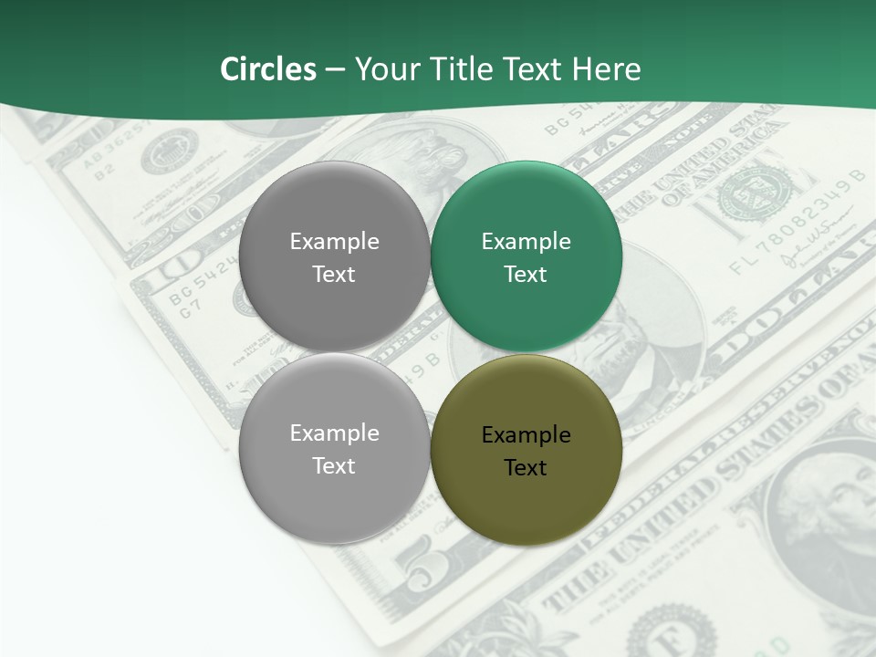 Buck Income Success PowerPoint Template