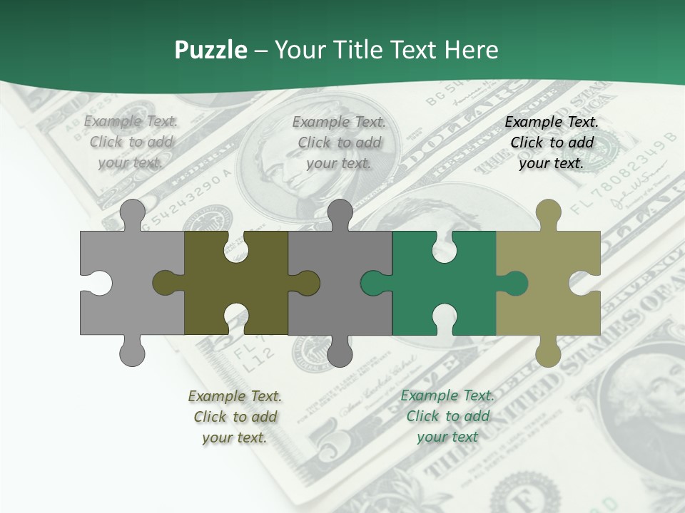 Buck Income Success PowerPoint Template