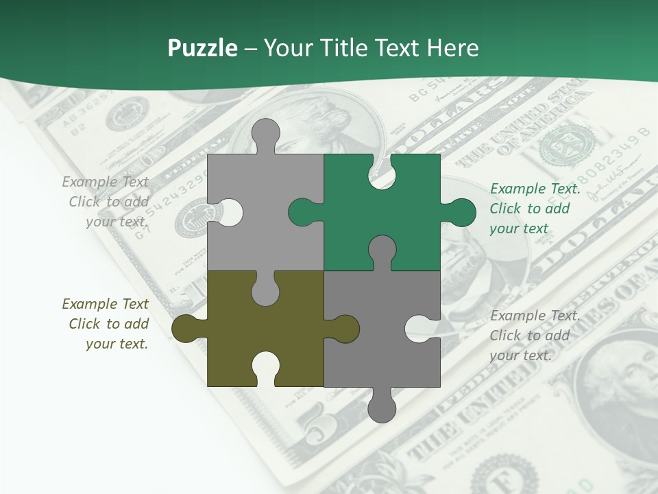 Buck Income Success PowerPoint Template