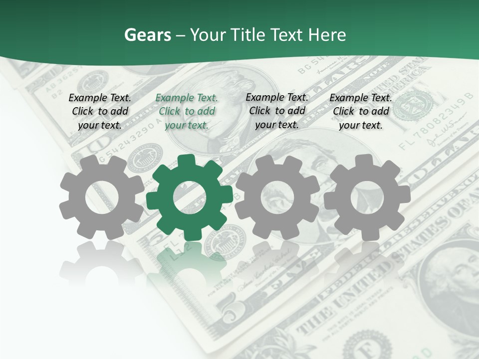 Buck Income Success PowerPoint Template