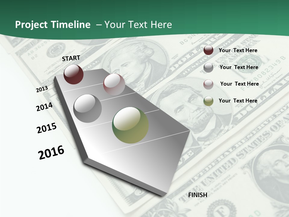 Buck Income Success PowerPoint Template