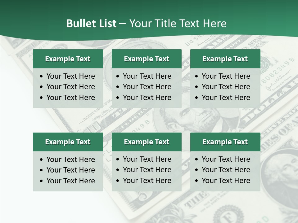 Buck Income Success PowerPoint Template