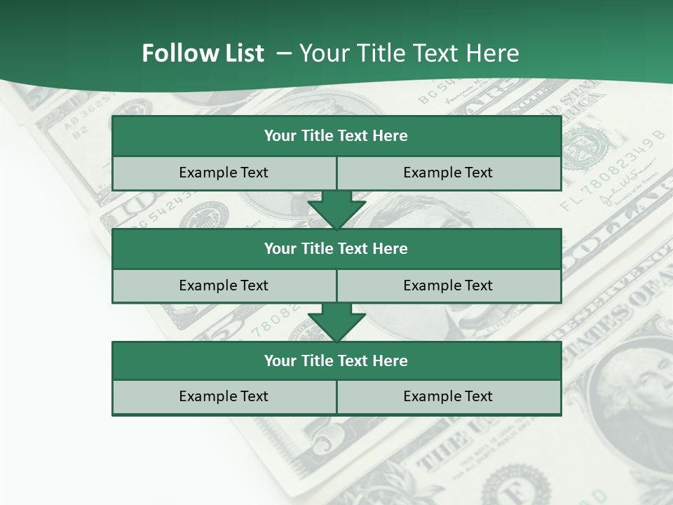 Buck Income Success PowerPoint Template