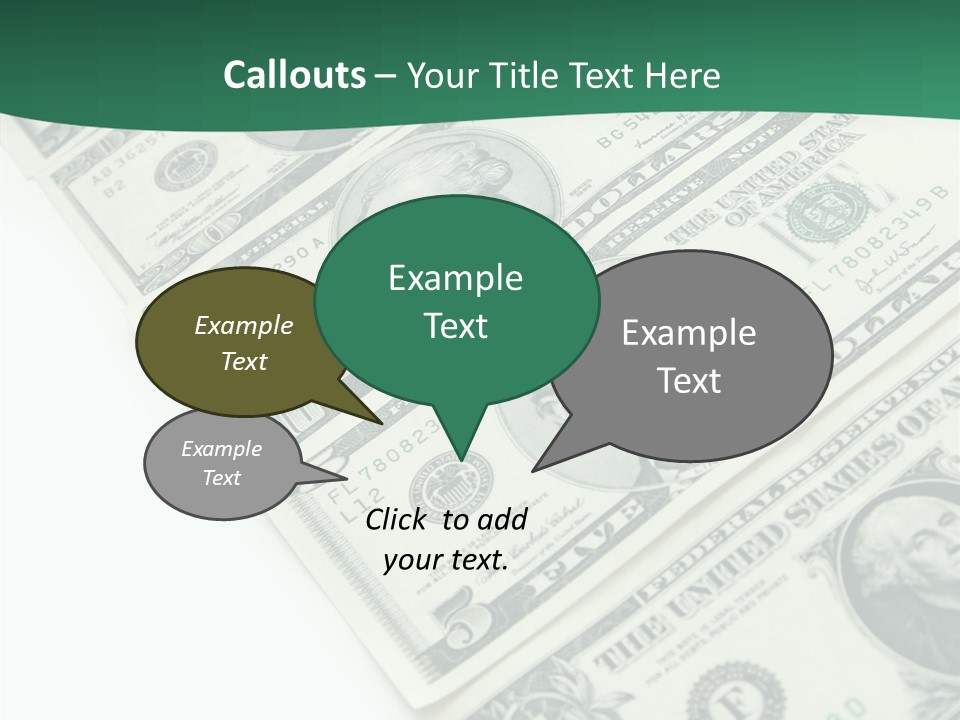 Buck Income Success PowerPoint Template