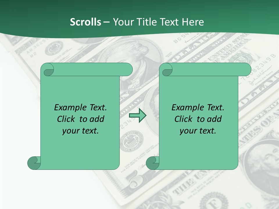 Buck Income Success PowerPoint Template