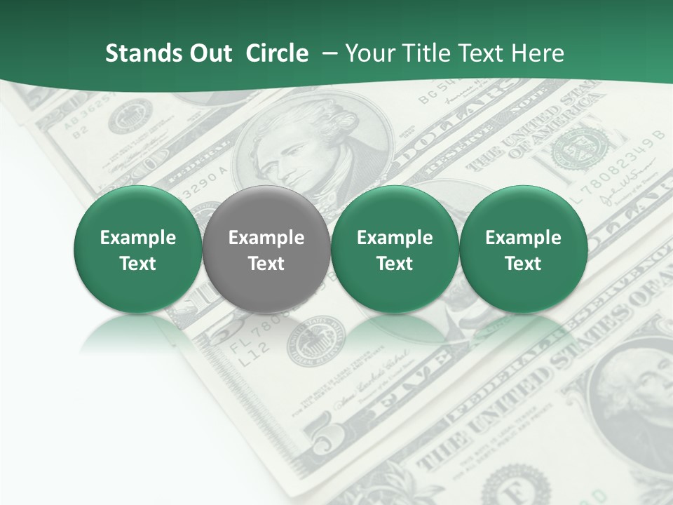 Buck Income Success PowerPoint Template