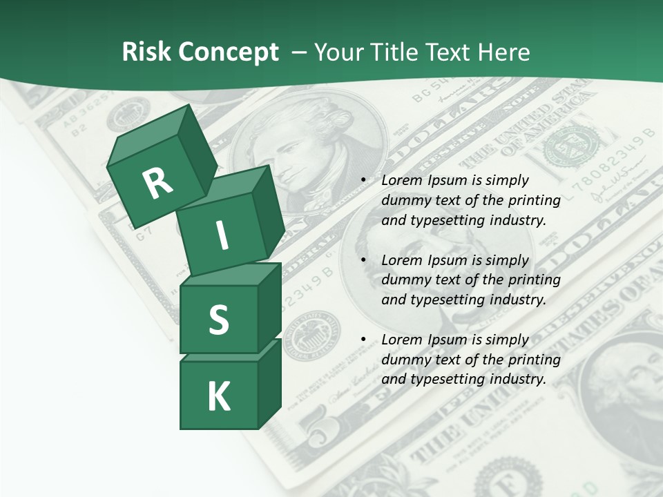 Buck Income Success PowerPoint Template