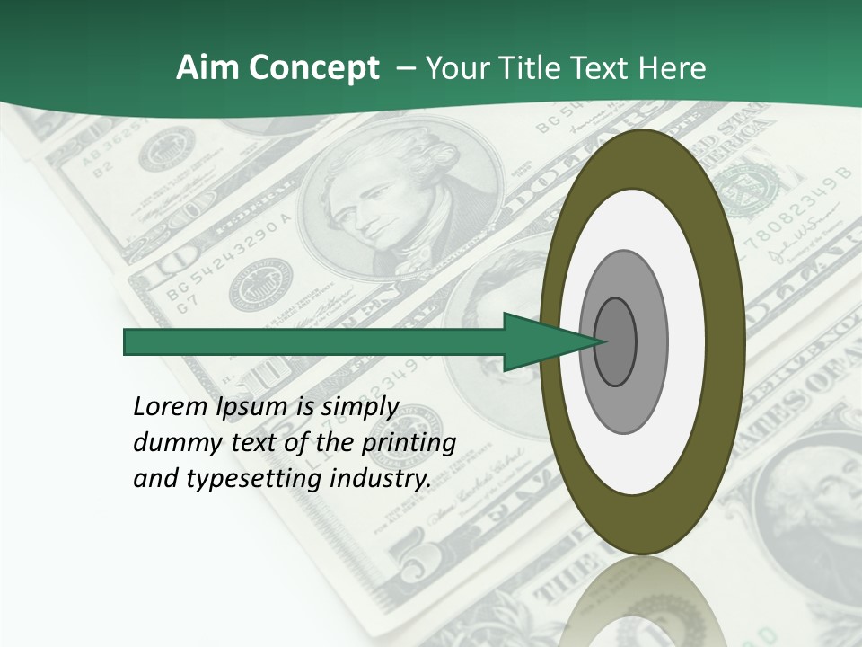 Buck Income Success PowerPoint Template