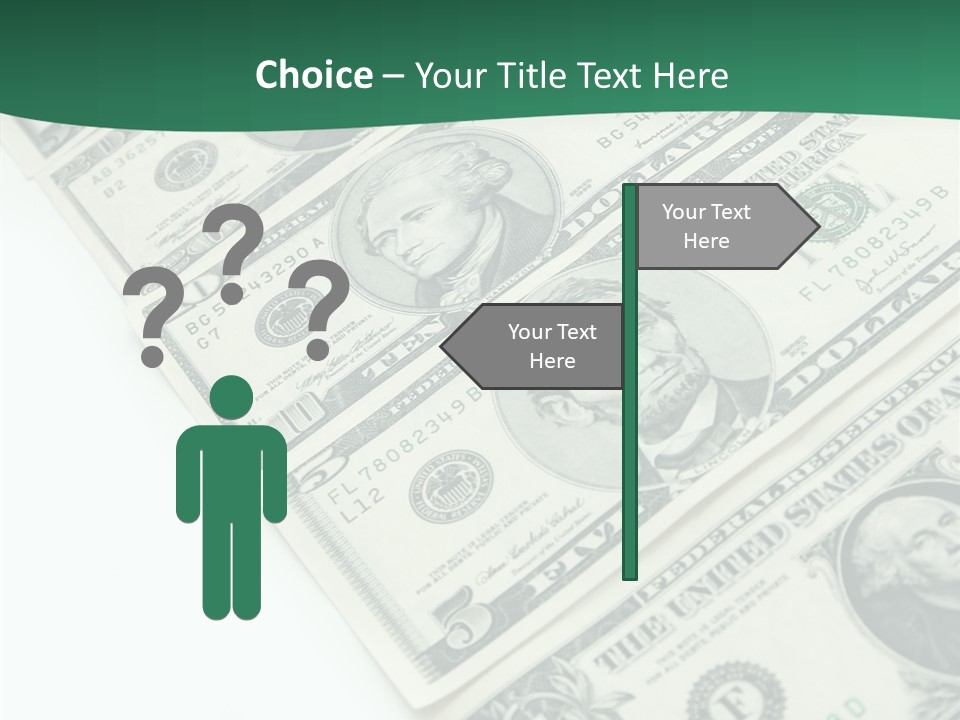 Buck Income Success PowerPoint Template