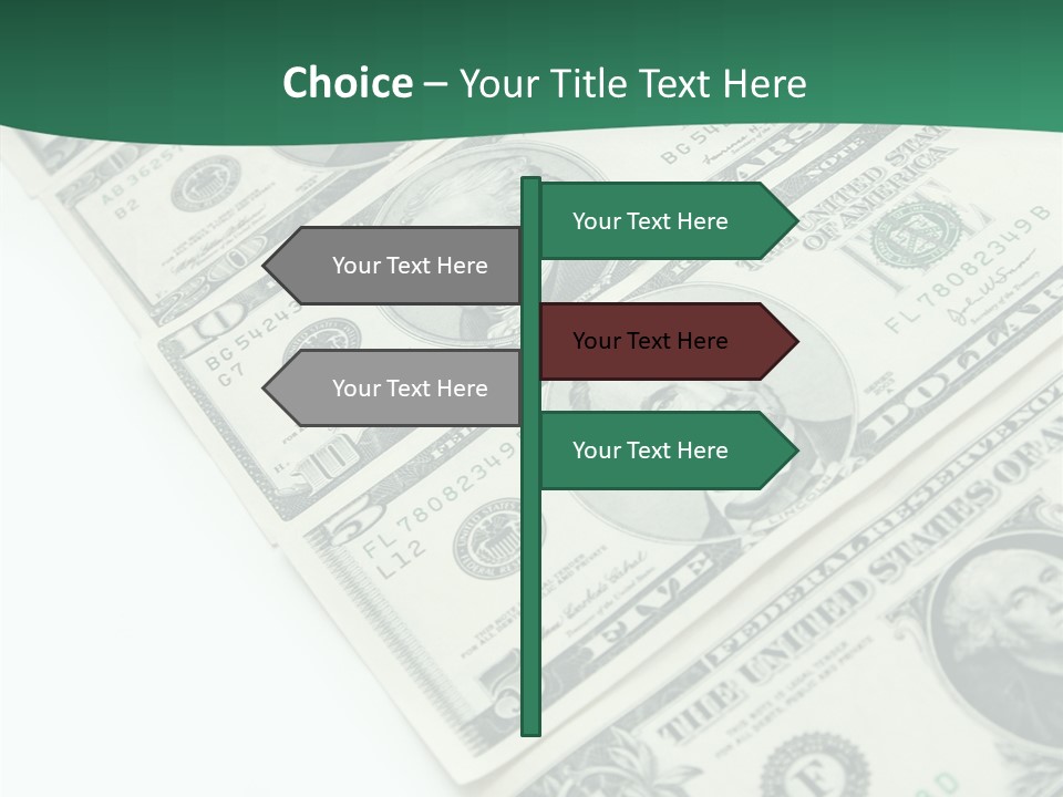 Buck Income Success PowerPoint Template