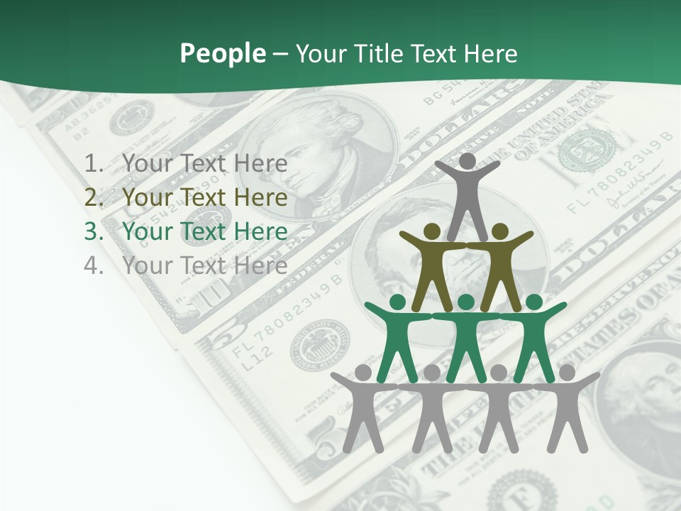Buck Income Success PowerPoint Template