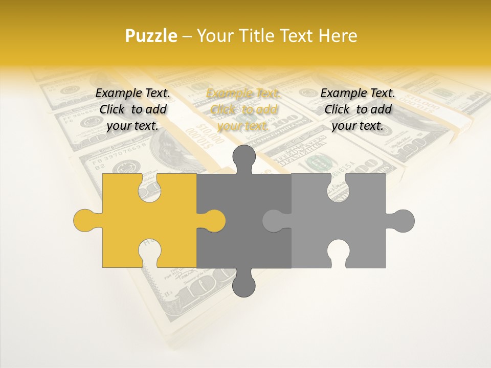 Cash Wealth Rich PowerPoint Template