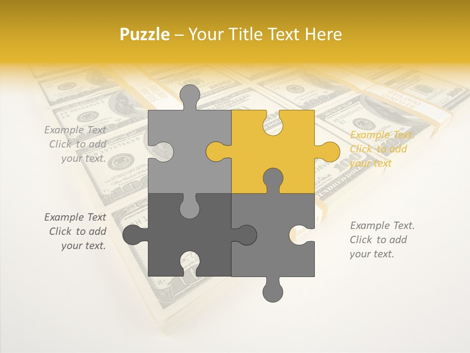 Cash Wealth Rich PowerPoint Template