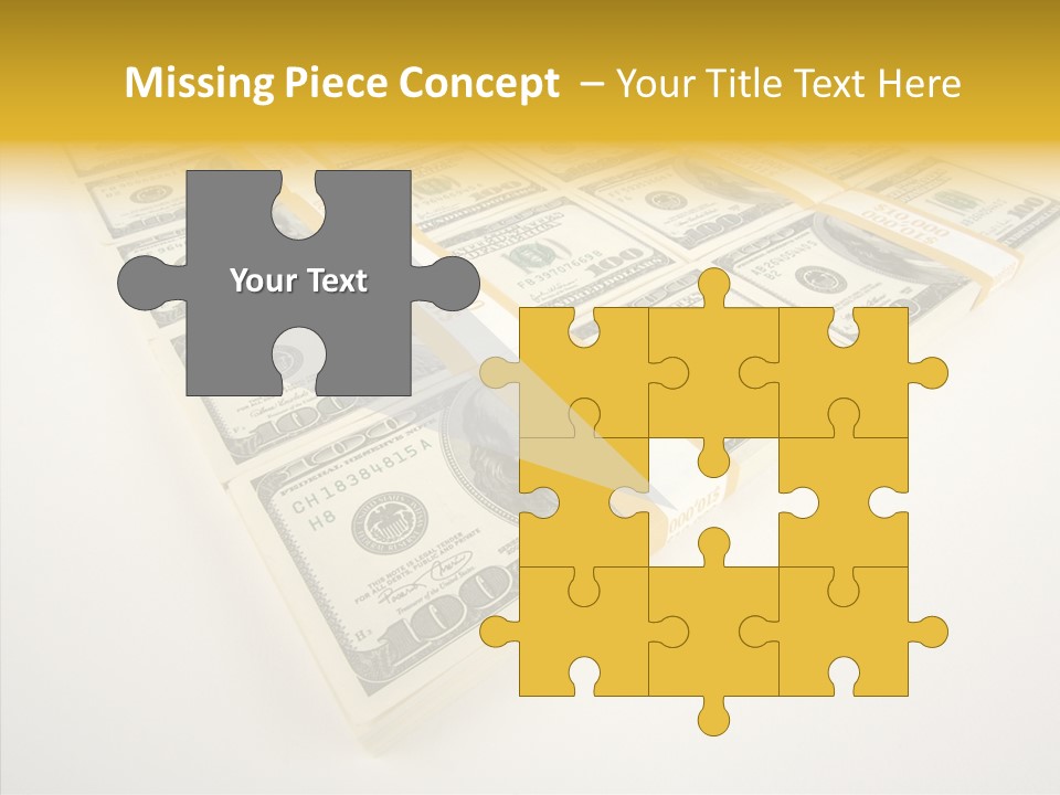 Cash Wealth Rich PowerPoint Template