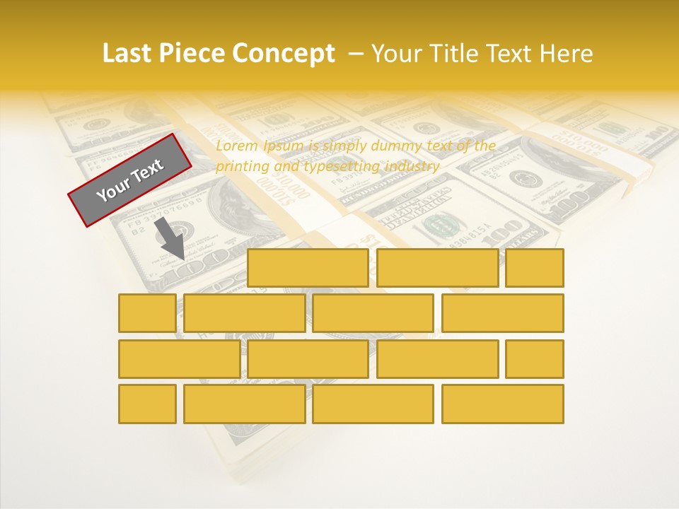 Cash Wealth Rich PowerPoint Template