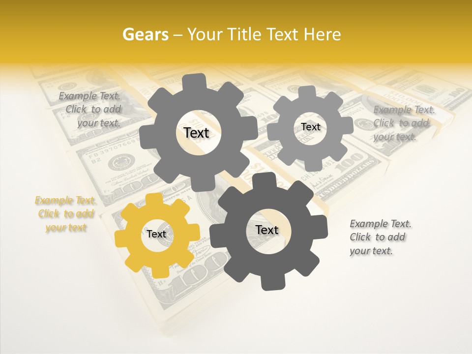 Cash Wealth Rich PowerPoint Template