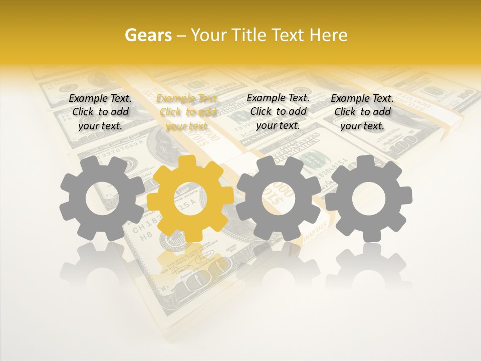 Cash Wealth Rich PowerPoint Template