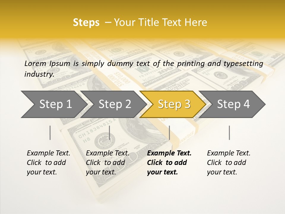 Cash Wealth Rich PowerPoint Template